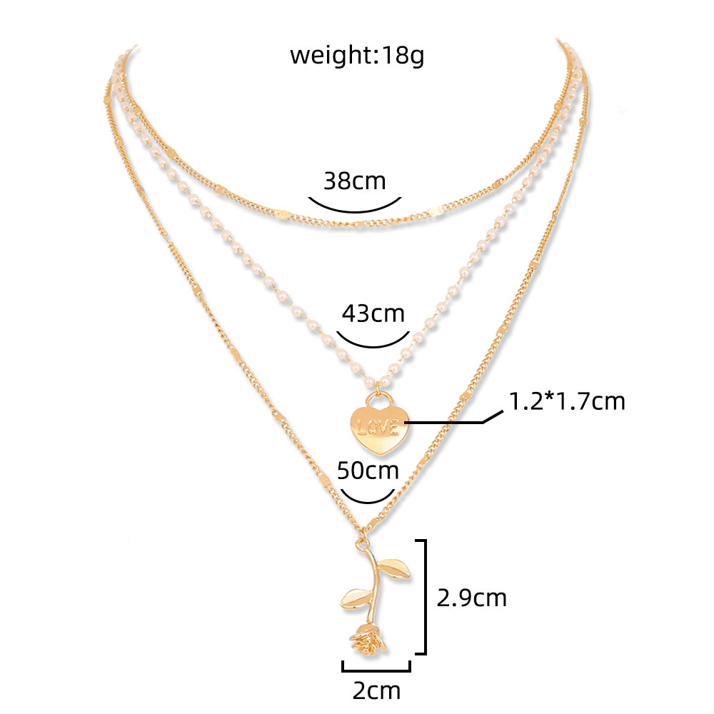 Persönlichkeit, Kreativität, Liebe, Rosen, Liebende, mehrreihige Halsketten, Frauen