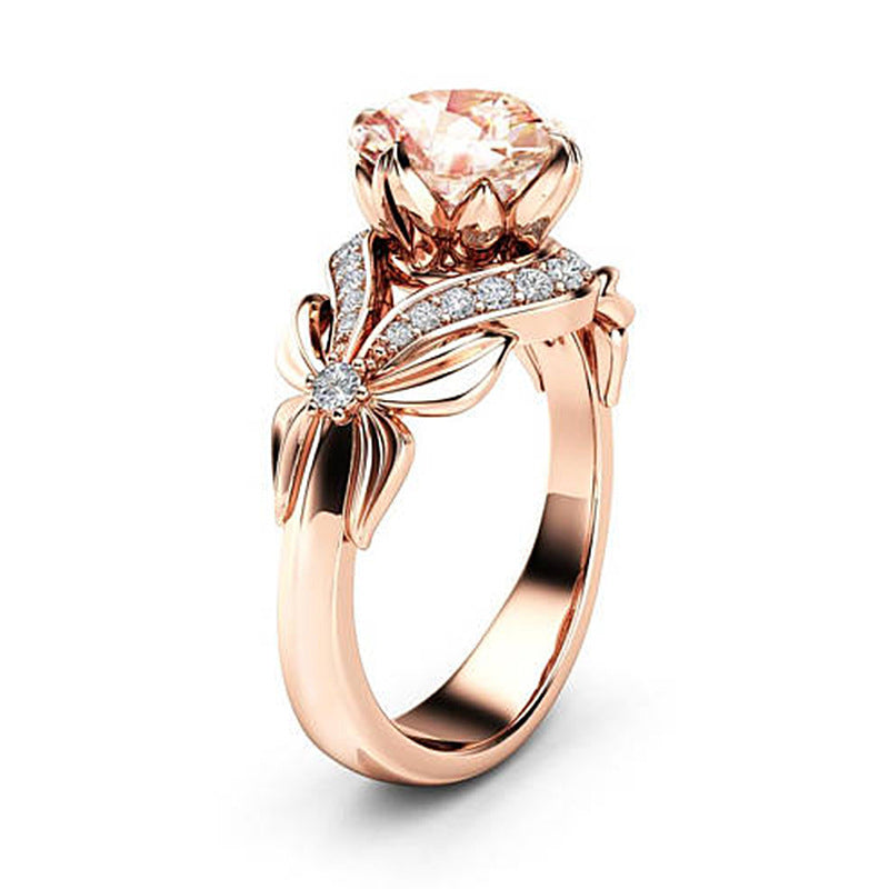 Mikrodiamant-Bogenring