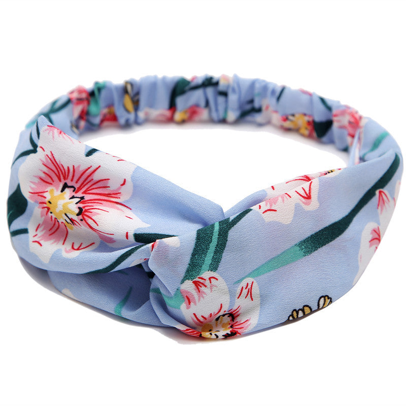 Women's Polka Dot Printed Bohemian Sweet Simple Hair Band