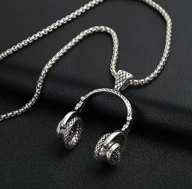 Hiphop pendant titanium steel chain pendant for men and women
