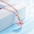 Anhänger aus Natur-Edelstein, Rosen-Anhänger