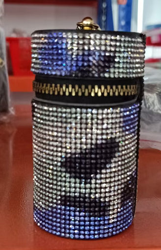 Silk Scarf Keychain Storage Mini