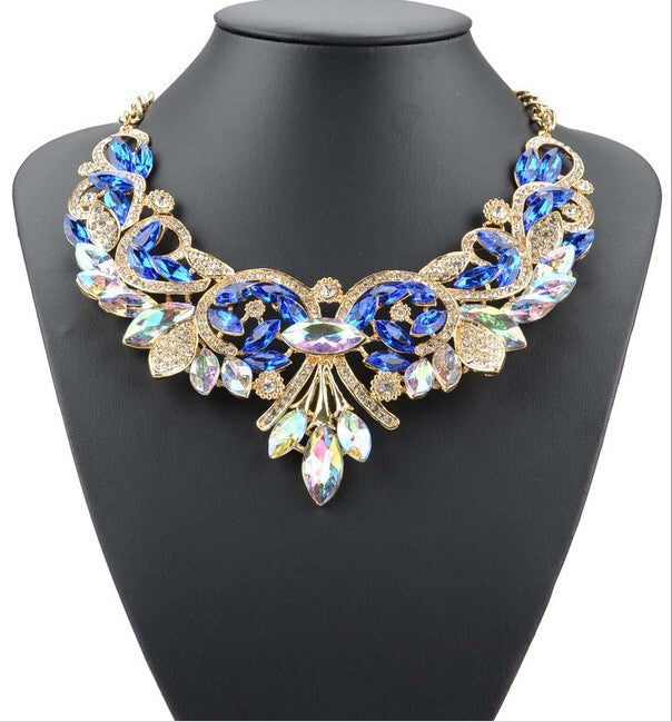 Diamantlegierung Blumenkette für Damen