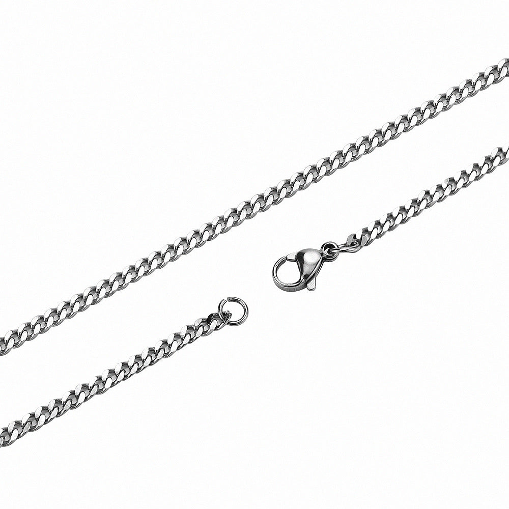 Titanstahl Hip-Hop Grindingkette Herren