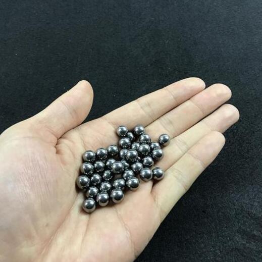 Stahlschleuderausrüstung, Schleuderzubehör, Beutel mit 100 Stahlkugeln