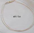 Collar Adjustment Chain 18K Gold Necklace Sleeve Chain Empty Holder DIY Accessories