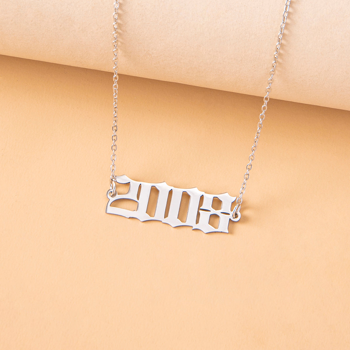 Jahreszahlen-Halsketten für Damen – Geburtstagsgeschenke