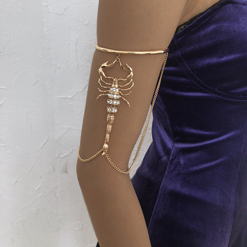 Gothic Skorpion Armband Kreative Retro Hand