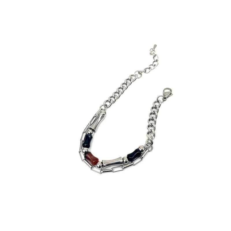 Pulsera para hombre de diseño cubano de nicho