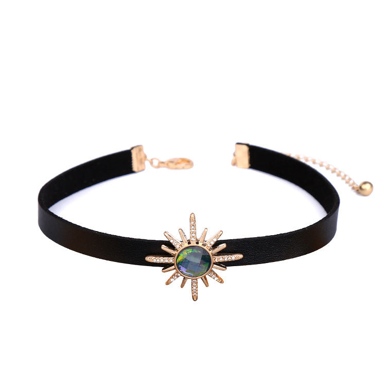 Einzigartige Harz-Kristall-Sternblumen Geschenke Modeschmuck