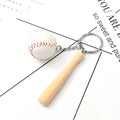 Simulation Baseball Keychain Bat Pendant