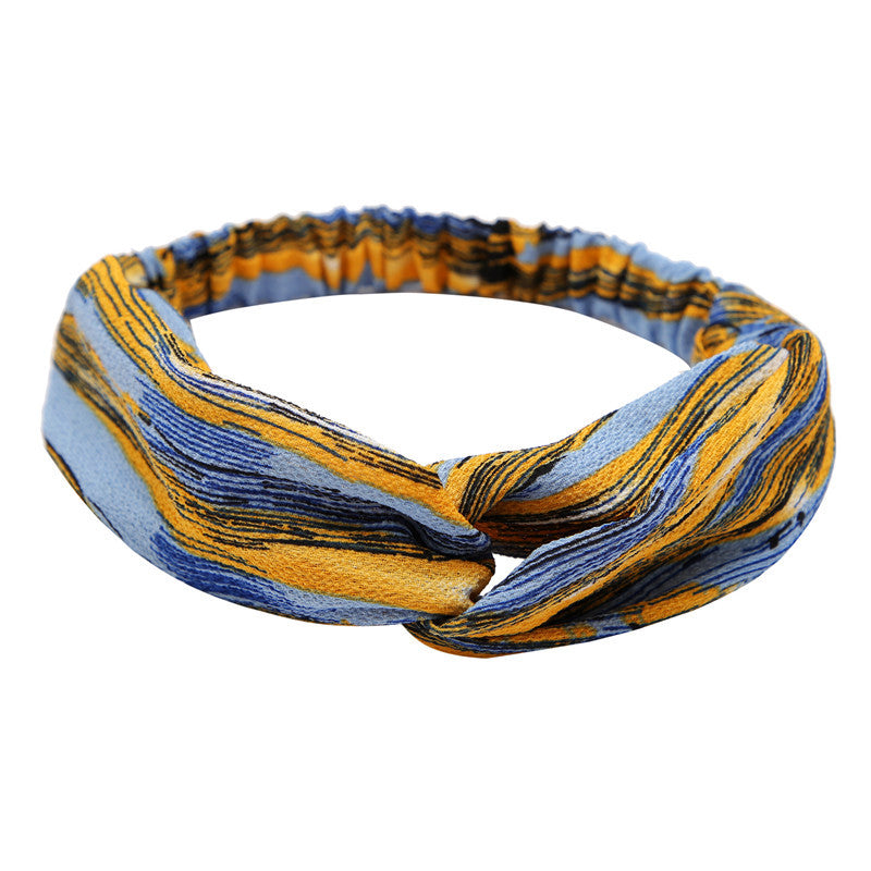 Women's Polka Dot Printed Bohemian Sweet Simple Hair Band