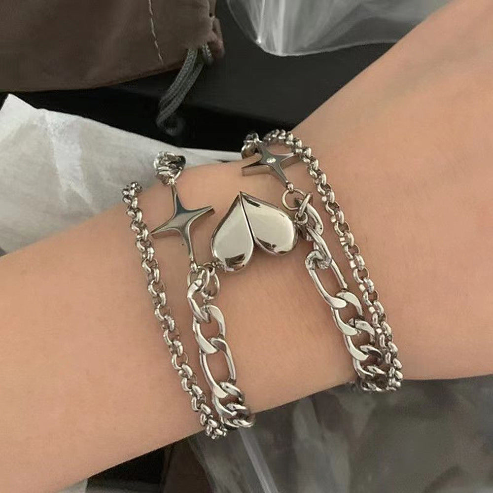 Modeschmuck Magnet Liebe Saugnapf Armband Paar Valentinstagsgeschenk