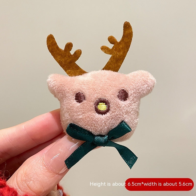 Cartoon Niedlicher Weihnachtsmann Brosche Weihnachts-Festival-Accessoires