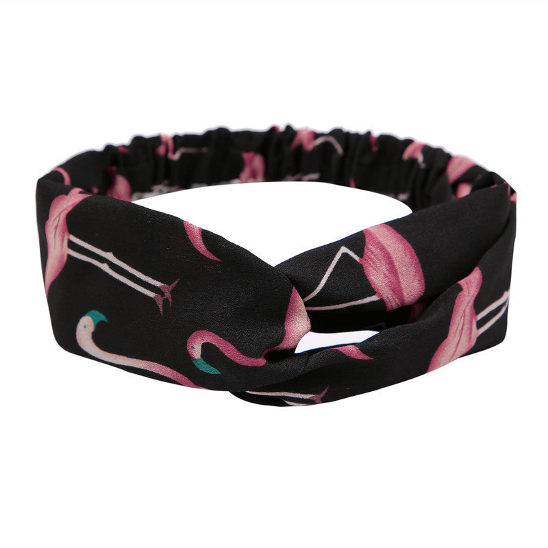Women's Polka Dot Printed Bohemian Sweet Simple Hair Band