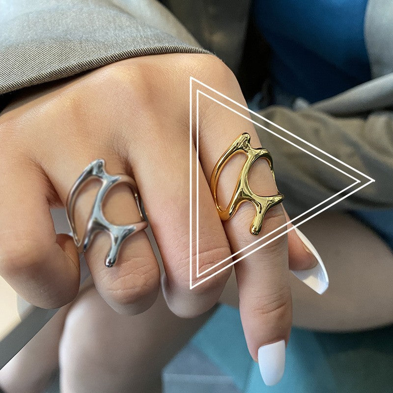 Anillo de moda para mujer, estilo europeo y americano