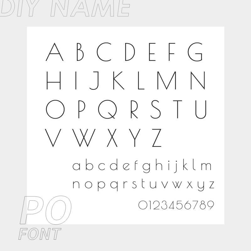 Tobillera personalizada de acero inoxidable 316L con letras del alfabeto inglés