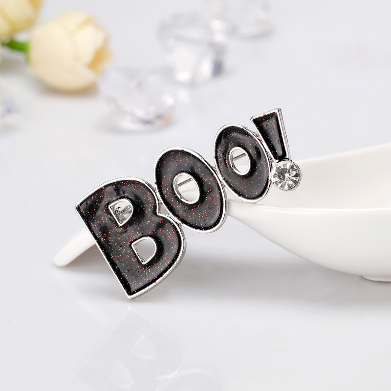 Accesorios creativos de broche de Halloween de moda europea y americana