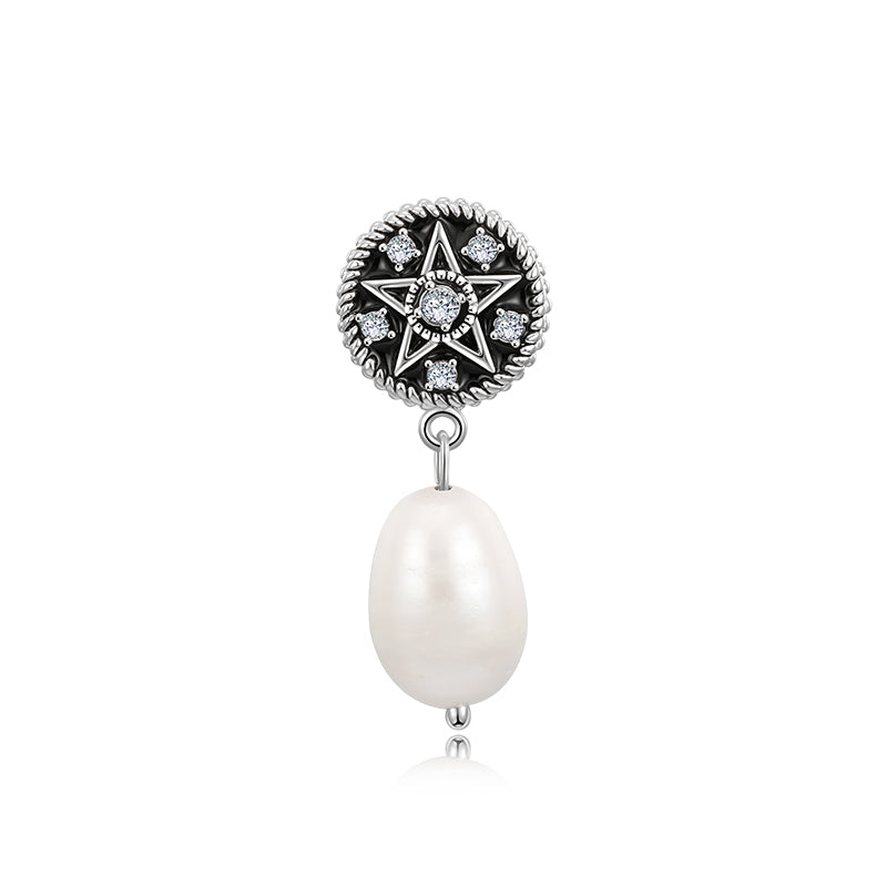 Broche de Perlas Decorativo Vintage para Mujeres Accesorios de Ropa para Escote