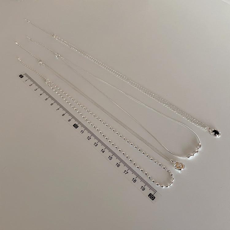 Unregelmäßiger Zirkon-Perlen-Metallanhänger für Damen