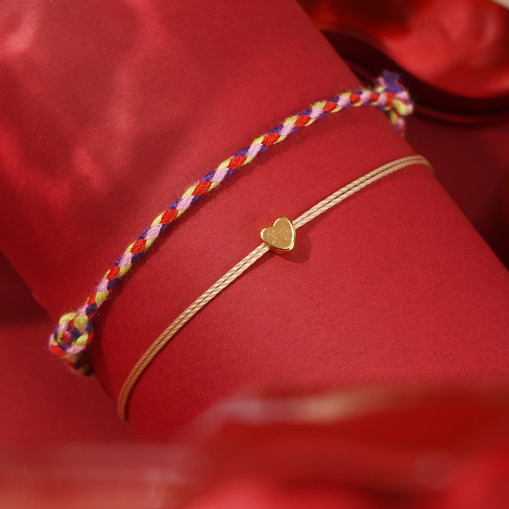 Bracelet Fashion Suit Cotton String Woven
