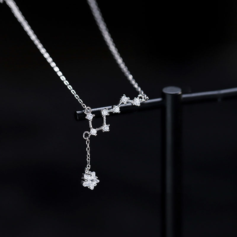 925 Sterling Silver Big Dipper Anklet