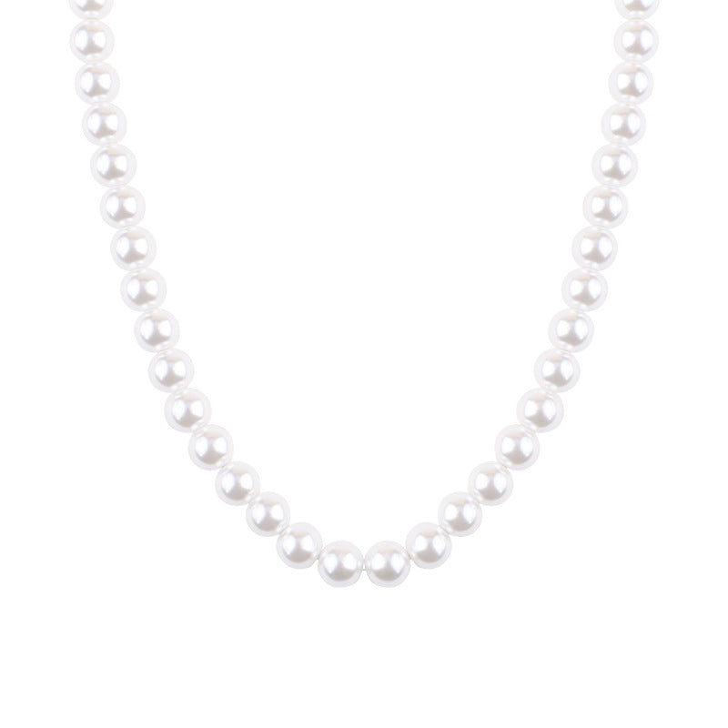 Light Luxury Pearl Necklace Niche Design Vintage Necklace Temperament