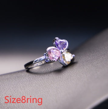 Clover Zirkon-Diamant-Schmuckset für Damen