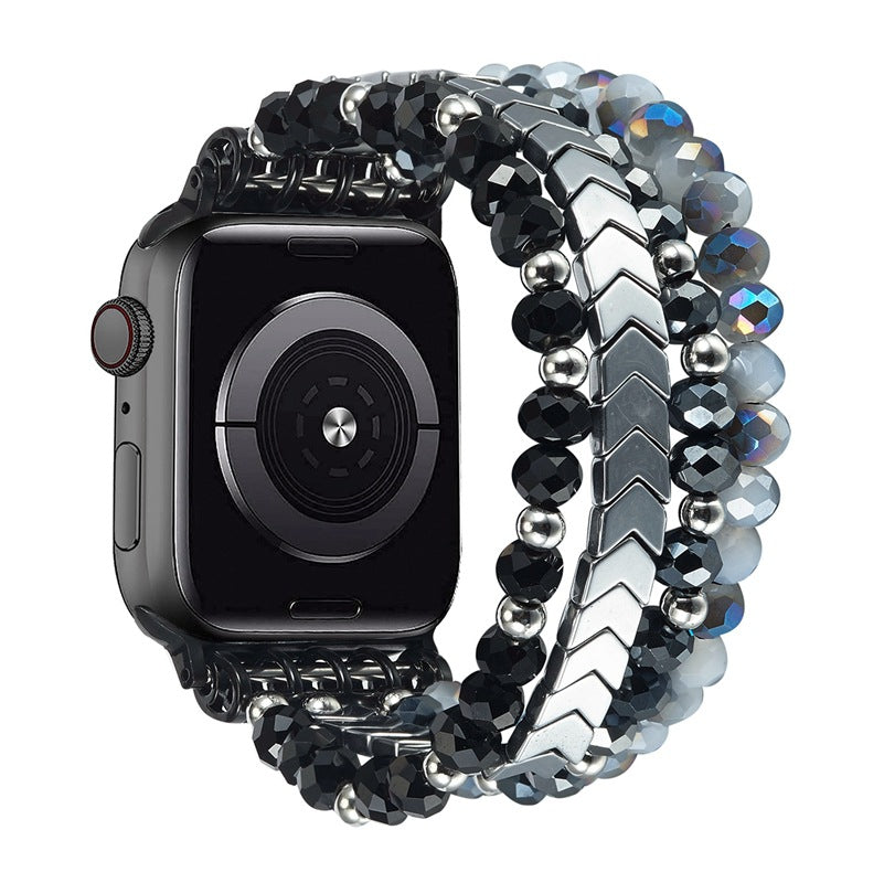 Suitable For Watch Arrow Jewelry Beaded Strap Crystal Wristband