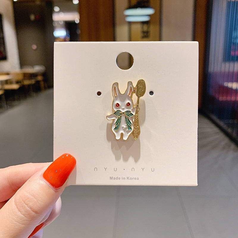 Accesorios todoterreno Broche de seguridad de dibujos animados Broche decorativo para escote