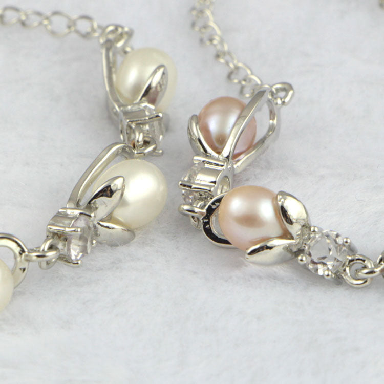 Pulsera de perlas de agua dulce