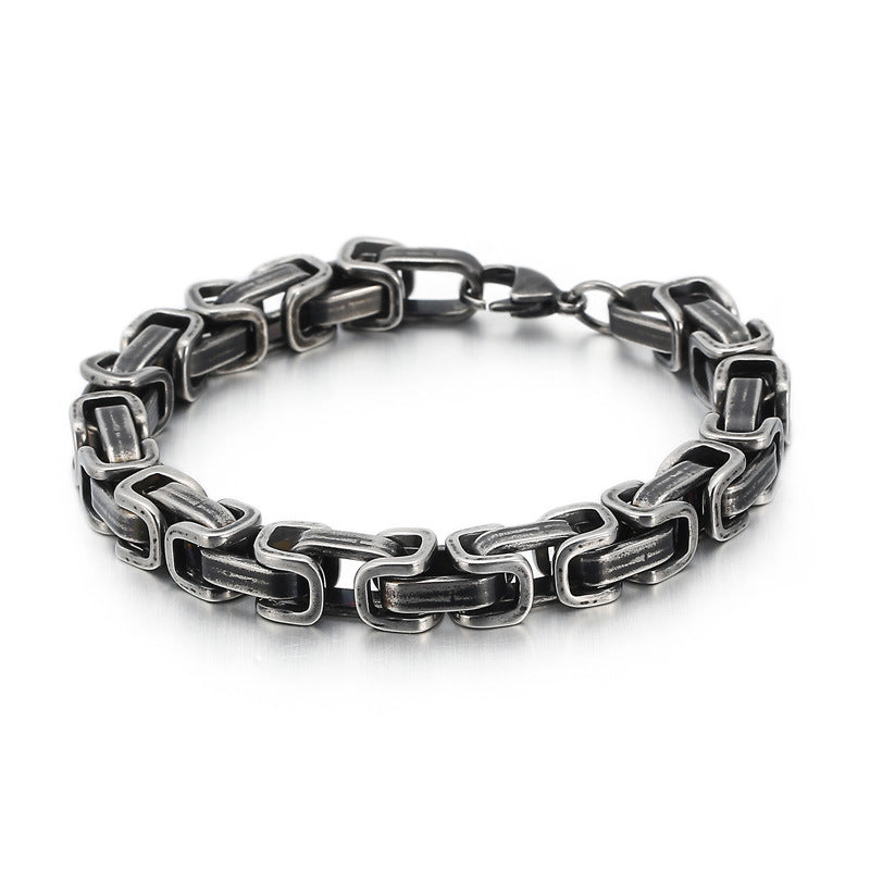 Casual All-match Stainless Steel Bracelet Personality
