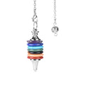 With chain seven chakras divination pendulum yoga accessories