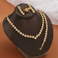 Schlichtes Partykleid Schmuck Hochzeit Halskette