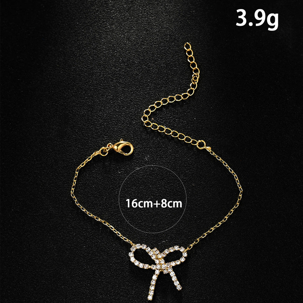 Pulsera con lazo, femenina, minorista, sencilla
