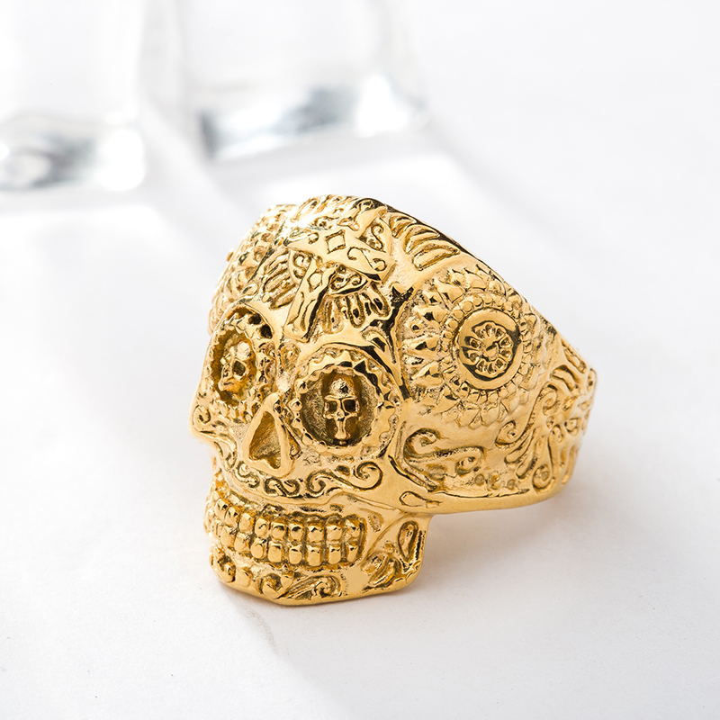 Totenkopfring Schmuck Fashion Ring