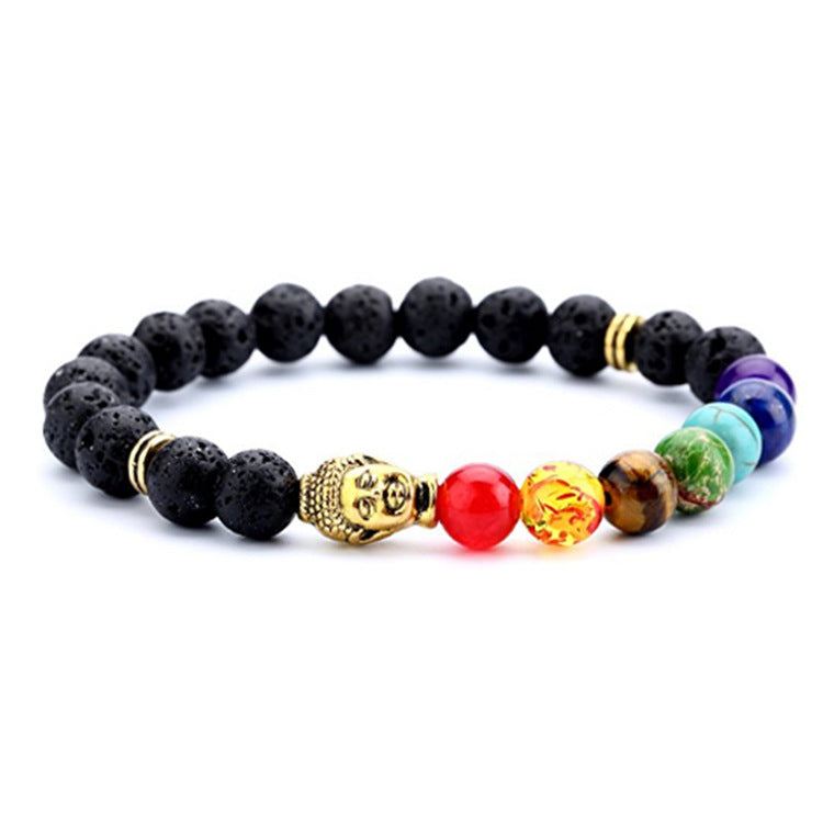 Buntes Armband aus Achatperlen