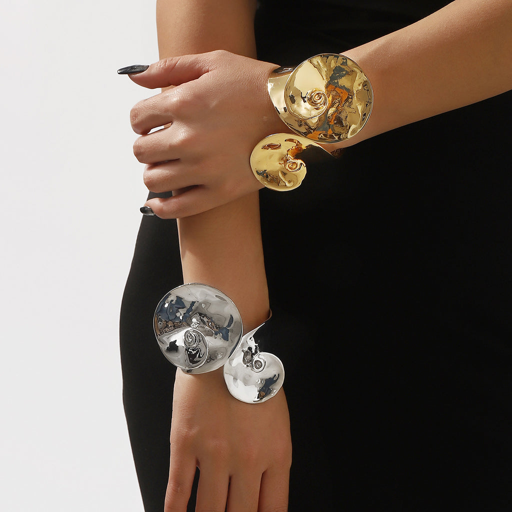 Brazalete abierto de resorte para mujer