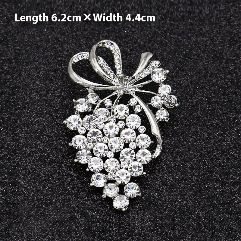 Accesorios Decorativos de Corsage para Ropa con Flores y Lazos