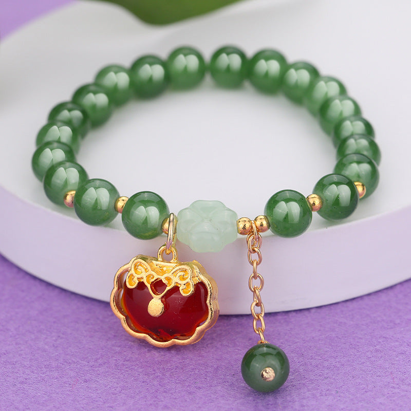Chinese Style Accessories Bracelet Ethnic Style Aventurine