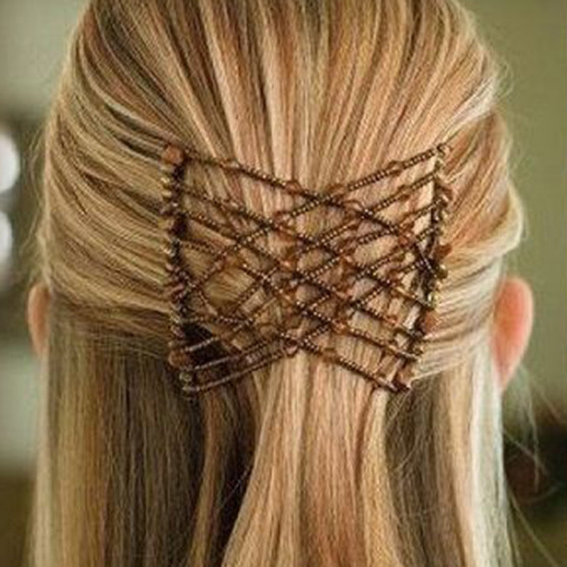 Peineta variada para el cabello, cable para peinar el cabello, peineta mágica con cuentas para el cabello, peineta al por mayor