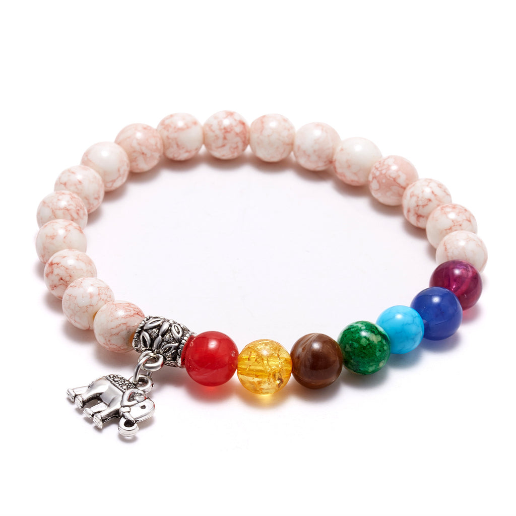 Yoga Balance Resin Bracelet Handmade