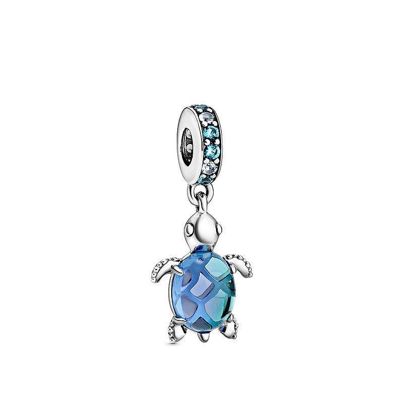Turtle dolphin bracelet charm