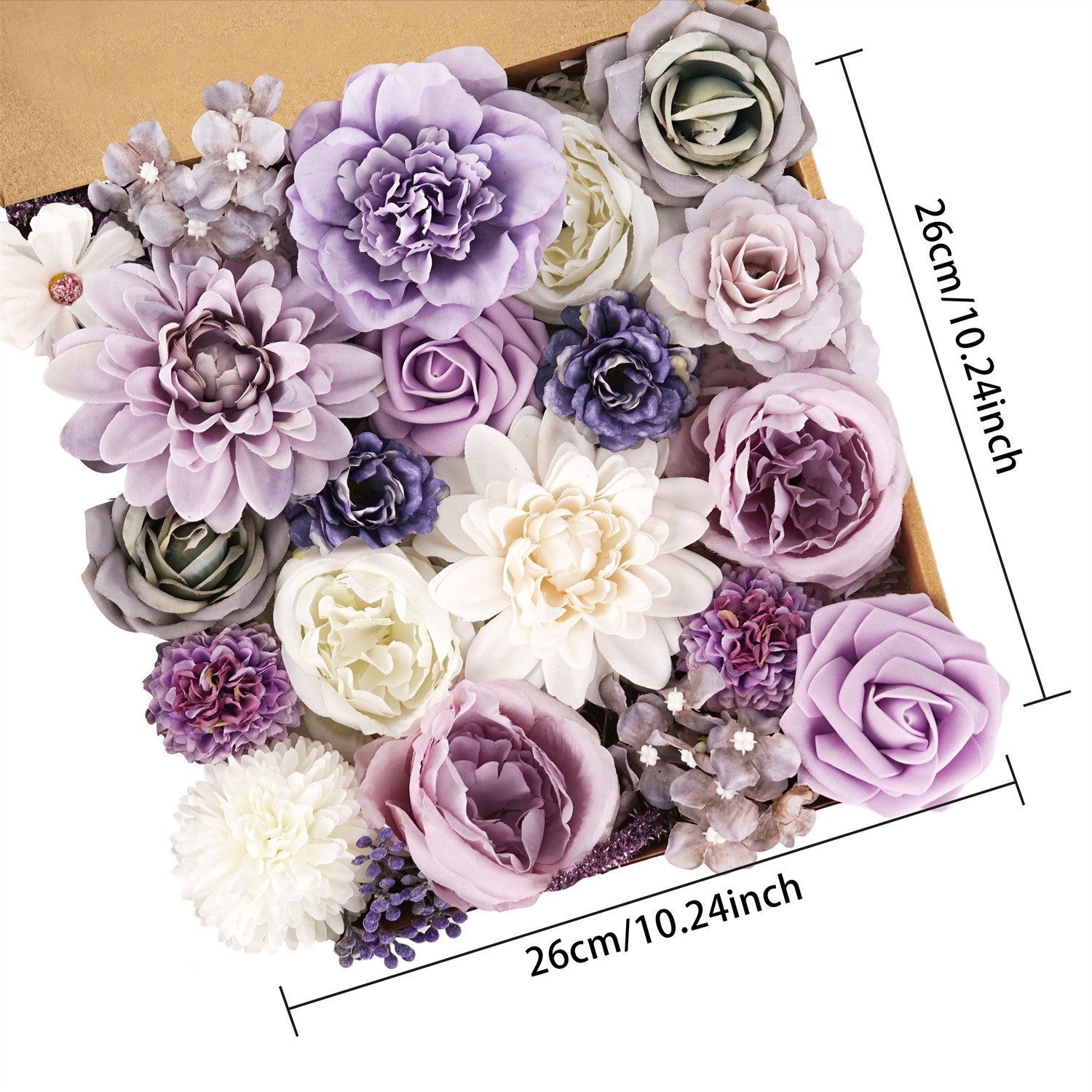 Blumenbox Hochzeit Geburtstag Party Geschenk Hochzeits Brautjungfern Brautstrauß