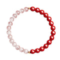Damen Armband Kunst-Zinnober Opal Valentinstagsgeschenk