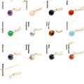 Wickel-Anhänger, natürlicher Kristall, roter Achat, Halskette, Glaskugel-Anhänger, Halskette, Damenschmuck, Geschenk