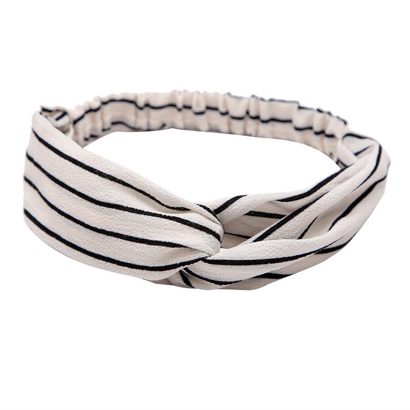 Women's Polka Dot Printed Bohemian Sweet Simple Hair Band