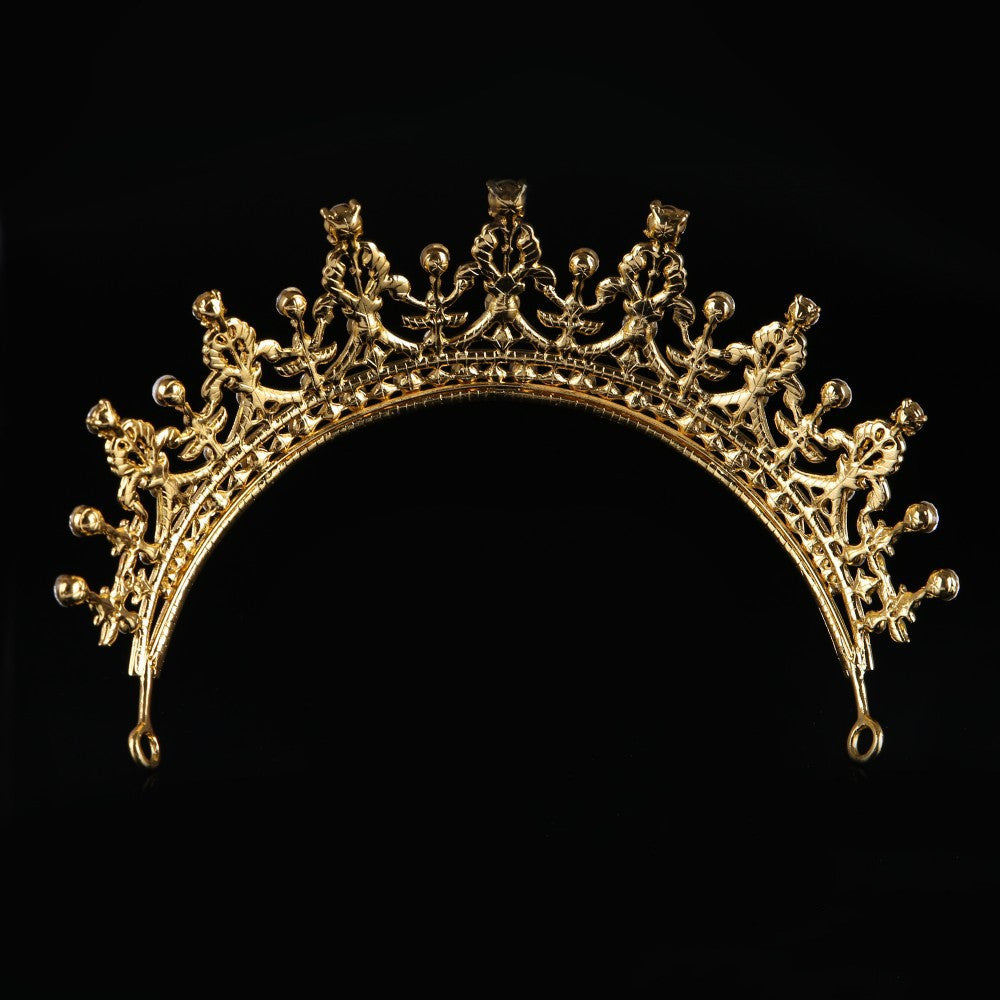 Diadema nupcial de corona de reina