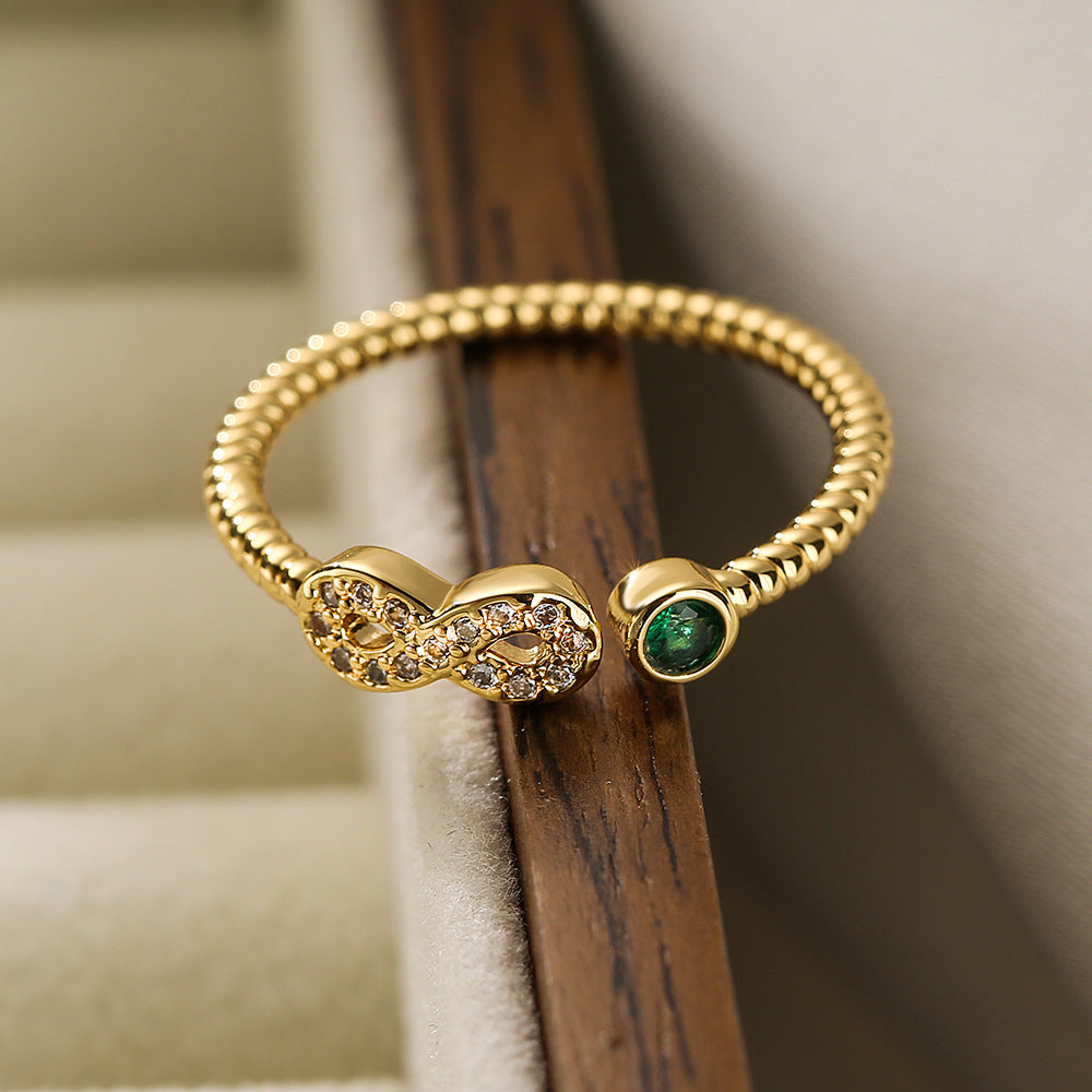 Nuevos Anillos de Moda con Cruz de Zirconia Cúbica Brillante y Ojo Turco para Mujer y Niña, Accesorios de Dedo, Joyería para Fiesta, Regalo