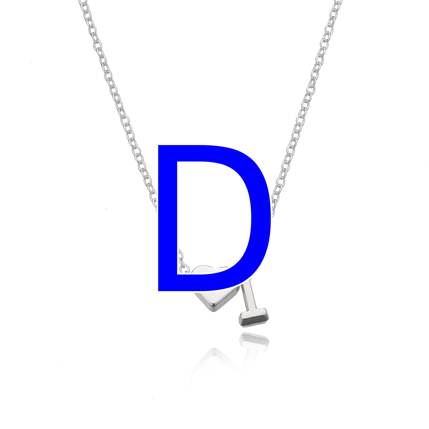 Fashion Exquisite Initial Gold And Silver Clavicle Chain